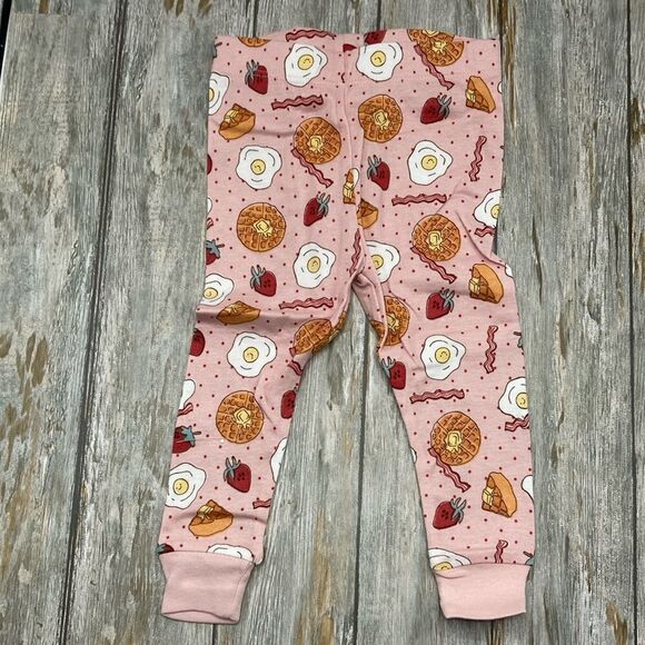 Baby Girl Cotton Long Sleeve Tight Fit Pajamas 2-Piece Set Size 12M - Picture 4 of 6